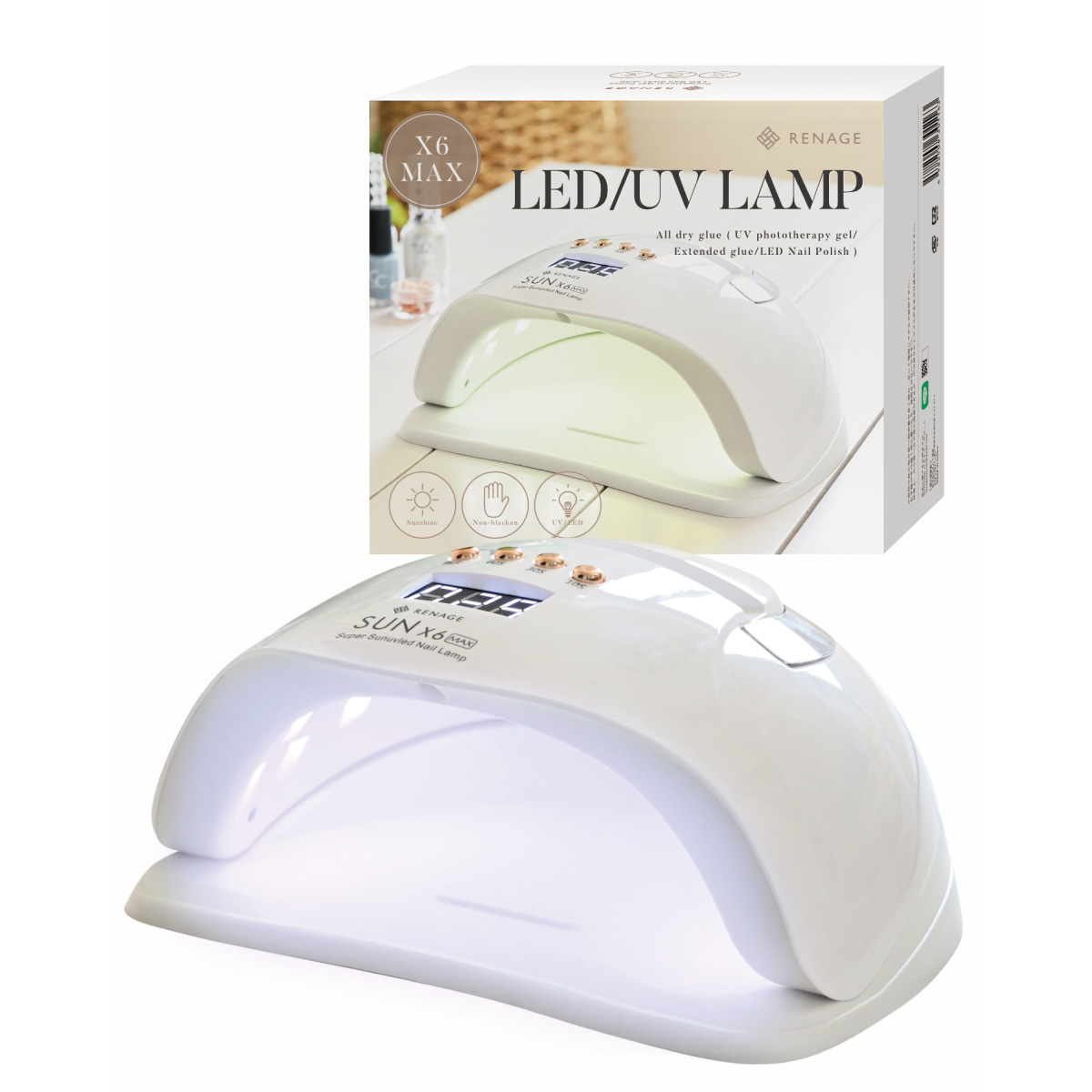 LED/UV ジェルネイル硬化ライト