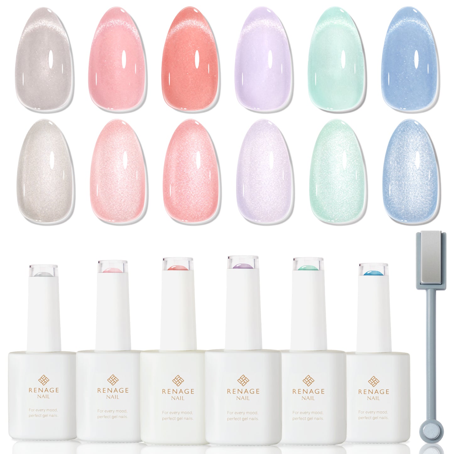 マグネットジェルネイル