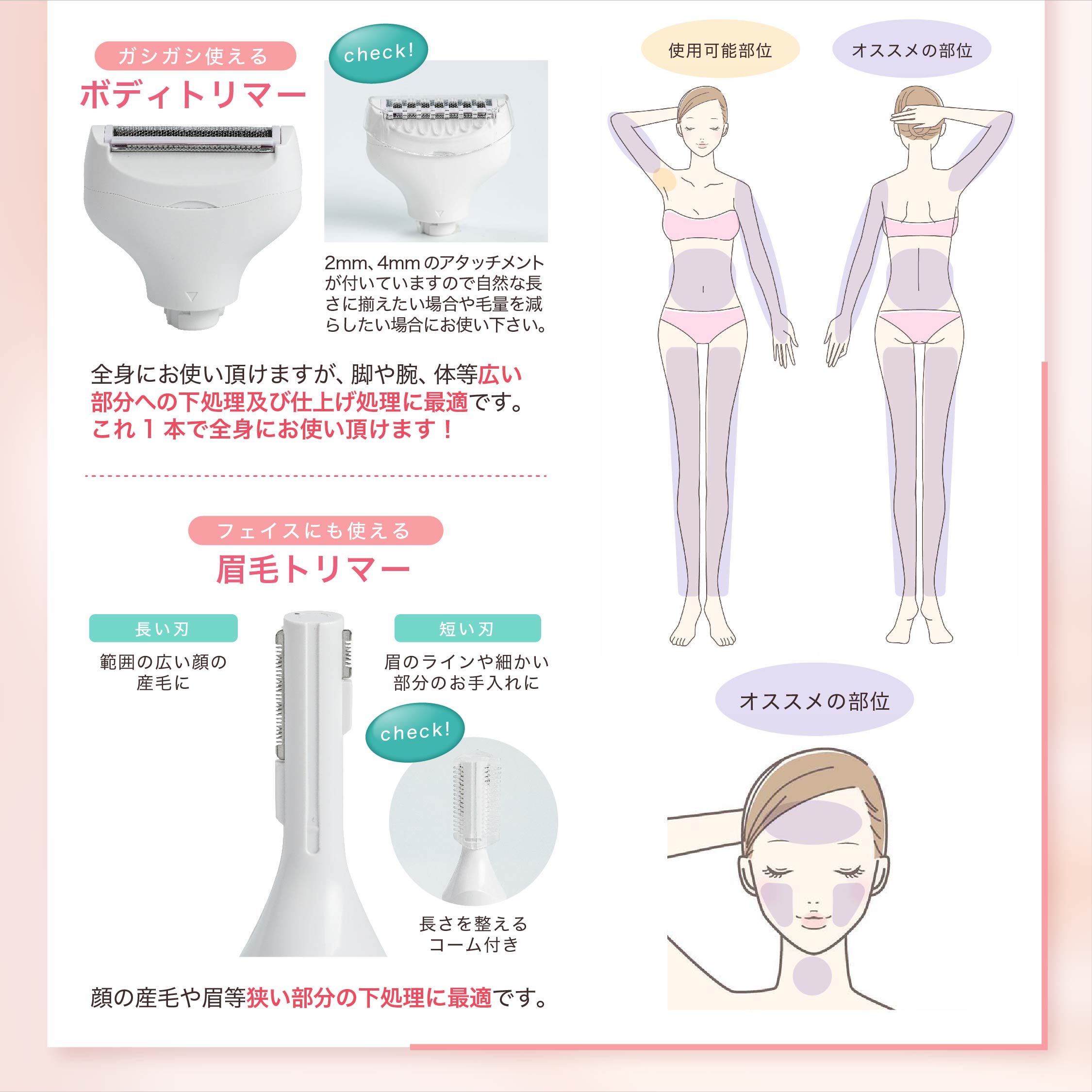 4in1ボディシェーバー