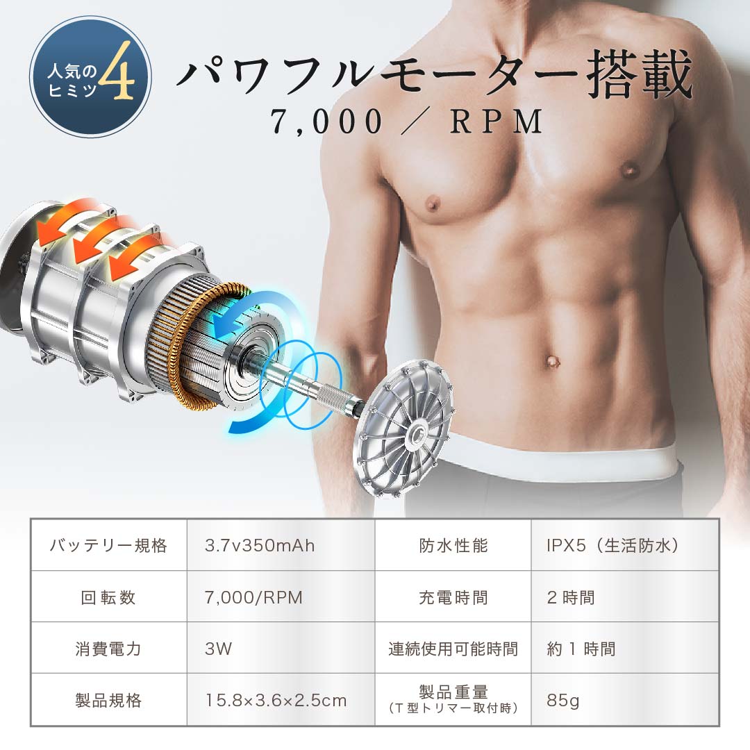4in1ミニシェーバー
